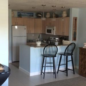 Η κουζίνα ή μικρή κουζίνα στο St Pete Beachside Condo 3