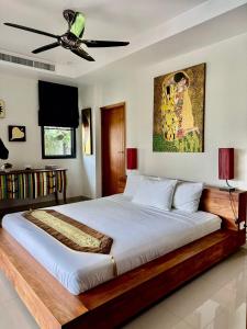 Postel nebo postele na pokoji v ubytování Stunning 2-Bedroom Pool Villa