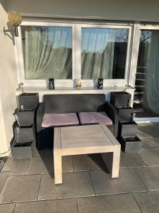 Μπαλκόνι ή βεράντα στο Zentrumsnahe helle Wohnung