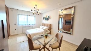 Posezení v ubytování Green Suites Tunis + 7 fotografií