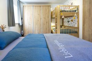 Postel nebo postele na pokoji v ubytování Haus Schiller