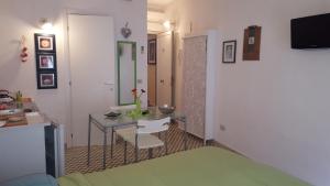 TV a/nebo společenská místnost v ubytování Casa Nave