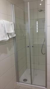 Koupelna v ubytování Hotel Rheinkrone