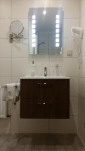 Koupelna v ubytování Hotel Rheinkrone