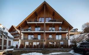 Bygningen som ferieparken ligger i