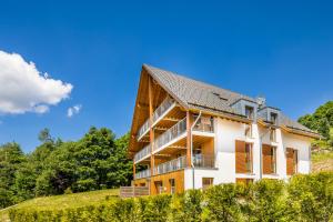 Bygningen som ferieparken ligger i