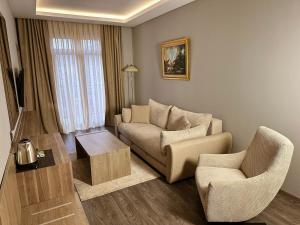 Posezení v ubytování Viola Hotel Budva