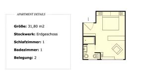 Půdorys ubytování Haus Gabriel - Seefeld