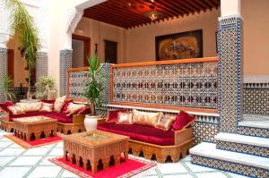 Posezení v ubytování Riad-Boutique Borj Dhab Fez