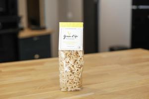 a bottle of ginger fibre sitting on a table at Cozy apartment in Port Bourgenay in Talmont +21 photos