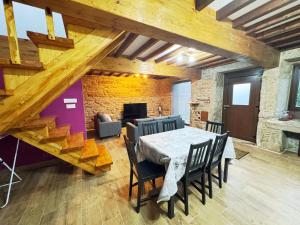 Posezení v ubytování A Casa de Carmen