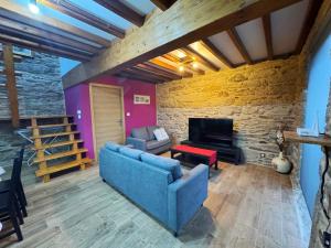 Posezení v ubytování A Casa de Carmen