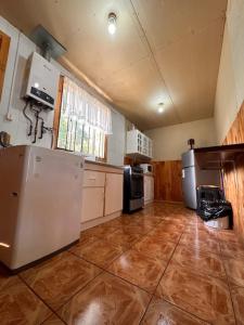 Dapur atau dapur kecil di Cabañas