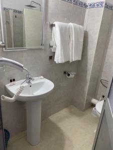 Koupelna v ubytování Hotel Chaouen