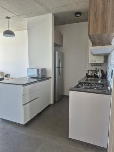 Η κουζίνα ή μικρή κουζίνα στο Alpataco Suites