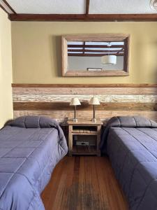 Posezení v ubytování Bariloche Hostel