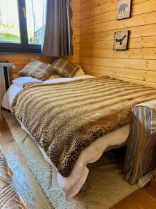 Letto o letti in una camera di Chalet Hug