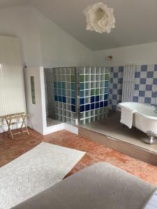 Koupelna v ubytování Maison d'hôtes la Doma Venterol chambres & SPA
