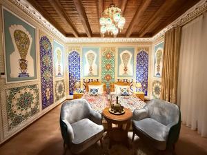 Posezení v ubytování Basilic Boutique Hotel