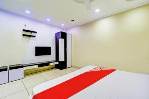 TV a/nebo společenská místnost v ubytování Hotel O My Lord
