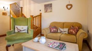 Et opholdsområde på Crafty Cottage