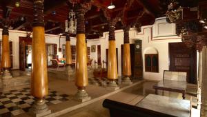 Vestibils vai reģistratūra naktsmītnē Chidambara Vilas - A Luxury Heritage Resort