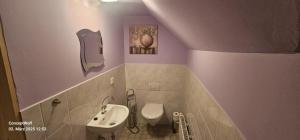 Ένα μπάνιο στο Ferienwohnung Kunterbunt +20 φωτογραφίες