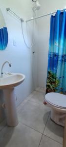 Vannituba majutusasutuses Apartamento 06