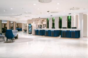 Lobby alebo recepcia v ubytovaní Crowne Plaza Bratislava by IHG
