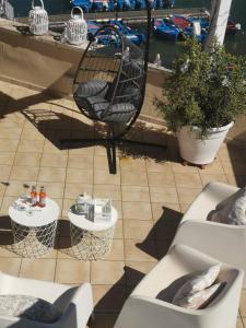 Posezení v ubytování Palazzo Venezia - Luxury holiday rooms