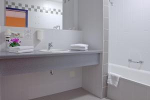 Kúpeľňa v ubytovaní Hotel Strohofer