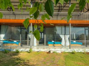Zahrada ubytování Ki-ss House Coffee and Glamping