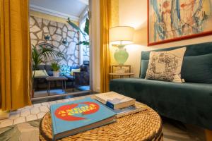 Istumisnurk majutusasutuses Suite Apartment Capri con Jacuzzi in Piazzetta
