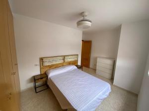 Postel nebo postele na pokoji v ubytování Apartamento playa de chilches