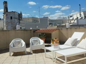Balkón nebo terasa v ubytování Palazzo Venezia - Luxury holiday rooms