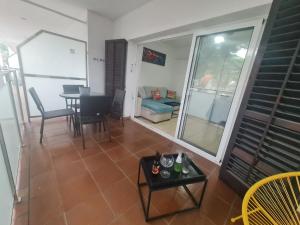 Posedenie v ubytovaní Apartament en Platja d'Aro al lado del mar