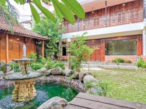 Zahrada ubytování Pendhapa Art Space - PAS Limasan Homestay