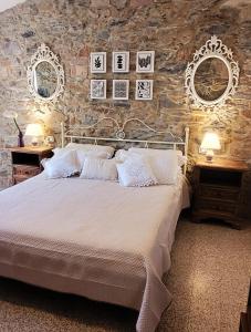 Posteľ alebo postele v izbe v ubytovaní Agriturismo Villa Carducci
