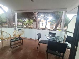 Balkón alebo terasa v ubytovaní Apartament en Platja d'Aro al lado del mar