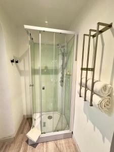 Koupelna v ubytování B&B il Rio