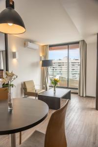 Χώρος καθιστικού στο Studio 56 Apart Hotel by Terrado Iquique