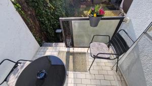 Μπαλκόνι ή βεράντα στο Ferienwohnung - Am Stadtgarten