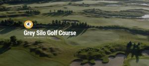 a screenshot of a golf course with the words grey slip golf course at Beautiful House Near Grand River & Kiwanis Park in Kitchener