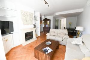 Posezení v ubytování Gran casa Ámbar Málaga