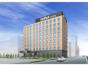 a rendering of a hotel with a car on a street at Second Inn Hana Hotel Hanazono Inter - Vacation STAY 40284v in Fukaya
