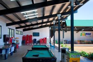 Biliár nebo kulečník v ubytování Camping Solmar