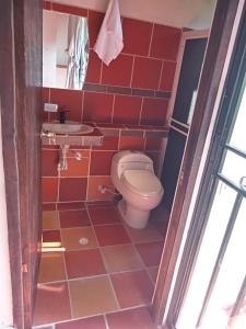 Curitagua Hotel Campestre的一间浴室