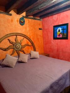 Postel nebo postele na pokoji v ubytování Hotel del Pozo