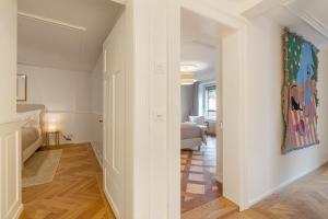 Postel nebo postele na pokoji v ubytování Cosy Suite