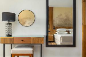 Postel nebo postele na pokoji v ubytování Le Meridien N'fis